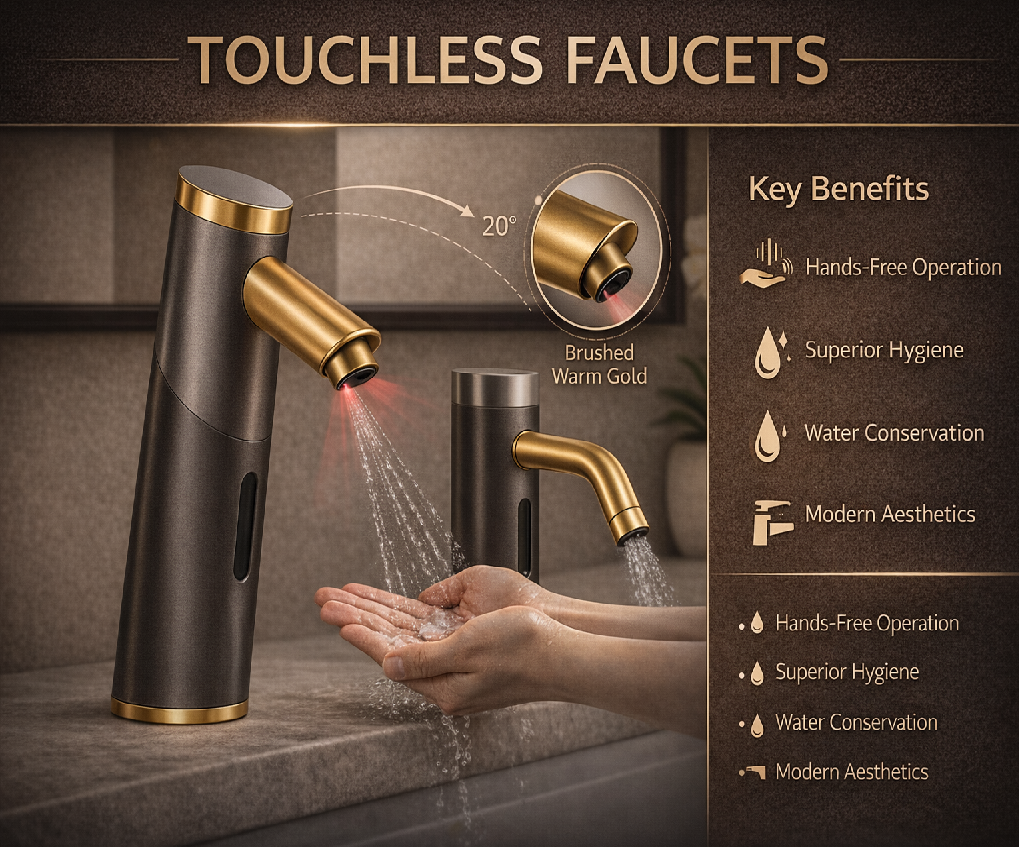 Touchless faucet sensor field visualization